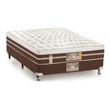 Cama Castor Casal Silver Star Air Double Pocket Hibrido 138x188x61 + Box Castor