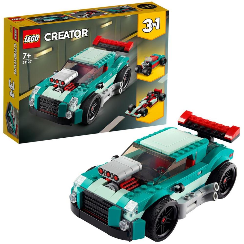 Blocos do Montar LEGO Creator Carro de Corrida Vermelho 72 Peças