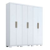 Guarda-roupa Casal Olivia 6 Pt 3 Gv Branco