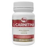 Kit 2x: L-carnitina 530mg Vitafor 60 Cápsulas