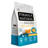 Biscoito Fórmula Natural Dog Biscuits Abóbora, Coco E Quinoa Para Cães Adultos Raças Minis E Pequenas - 250 G