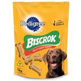 Biscoito Pedigree Biscrok Maxi Para Cães Adultos De Raças Grandes - 1 Kg