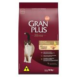 Ração Granplus Menu Frango E Arroz Para Gatos Castrados Sênior - 10,1 Kg