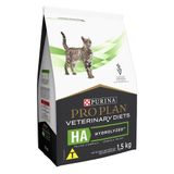 Ração Seca Nestlé Purina Pro Plan Veterinary Diets Ha Hydrolyzed Para Gatos - 1,5 Kg
