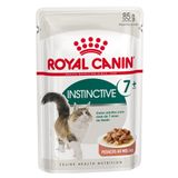 Ração Royal Canin Sachê Feline Health Nutrition Instinctive +7 Para Gatos Adultos - 85 G