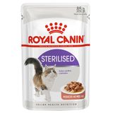 Ração Royal Canin Sachê Feline Sterilised Para Gatos Castrados - 85 G