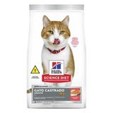 Ração Seca Hill&#39;s Science Diet Salmão Para Gatos Adultos Castrados -  6 Kg