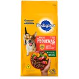 Ração Seca Pedigree Para Cães Adultos Raças Pequenas - 2,7 Kg