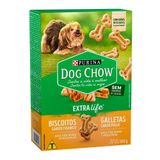 Biscoitos Nestlé Purina Dog Chow Extra Life Frango Para Cães Adultos Raças Pequenas - 500 G