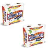 Papel Toalha Branco Cozinha Natureza - Indaial C/2 Pacote