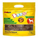 Osso Doogs Integral Nó Médio 5/6 Para Cães - 1 Kg