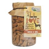 Biscoito Orgânico All Love Aveia &amp; Mel Para Cães - 200 G