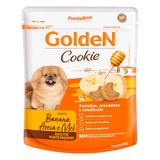 Biscoito Premier Pet Golden Cookie Banana Aveia E Mel Para Cães Adultos - 350 G