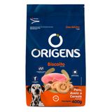 Biscoito Origens Peru, Aveia E Cereais Para Cães Adultos - 400 G