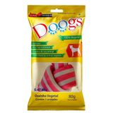 Osso Doogs Colorido Nó Médio 5/6 Para Cães - 80 G