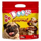 Osso Doogs Gourmet Grande Carne Para Cães - 1 Kg