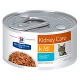 Ração Úmida Hill&#39;s Prescription Diet Lata Sabor Atum K/d Cuidado Renal Para Gatos - 82 G