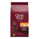 Ração Gran Plus Menu Sênior Frango E Arroz Para Cães Idosos Raças Médias E Grandes - 3 Kg