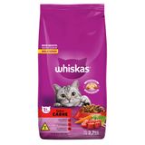 Ração Whiskas Carne Para Gatos Adultos - 2,7 Kg