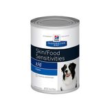 Ração Úmida Hill&#39;s Prescription Diet Lata Z/d Alergia Alimentar E Pele Para Cães Adultos - 370 G