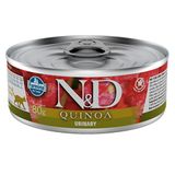 Ração Úmida Lata Farmina N&amp;d Quinoa Urinary Para Gatos Adultos - 80 G