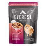 Ração Úmida Everest Cubos De Carne Ao Molho Para Cães Raças Pequenas E Mini - 100 G