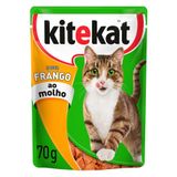 Ração Kitekat Sachê Frango Para Gatos Adultos - 70 G