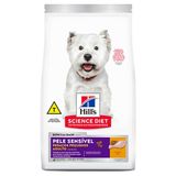 Ração Seca Hill&#39;s Pedaços Pequenos Pele Sensível Para Cães Adultos - 6 Kg