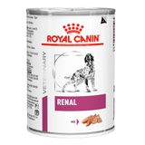 Ração Royal Canin Lata Canine Veterinary Diet Renal Wet Para Cães Com Doenças Renais - 410 G