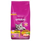 Ração Whiskas Frango Para Gatos Adultos - 2,7 Kg