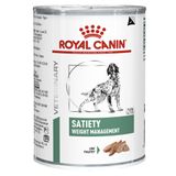 Ração Royal Canin Lata Canine Veterinary Diet Satiety Support Wet Para Cães Adultos Obesos - 410 G