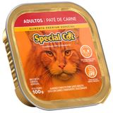 Ração Úmida Special Cat Patê Carne Para Gatos Adultos - 100 G