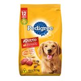 Ração Seca Pedigree Carne, Frango E Cereais Para Cães Adultos Raças Médias E Grandes - 10,1 Kg