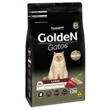 Ração Seca Premier Pet Golden Carne Para Gatos Castrados - 1 Kg