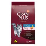 Ração Granplus Menu Salmão E Arroz Para Gatos Castrados - 10,1 Kg