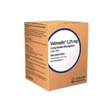 Vetmedin Boehringer Ingelheim 50 Comprimidos Mastigáveis Para Cães - 1,25 Mg