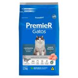 Ração Seca Premier Pet Ambientes Internos Frango 6 Meses A 6 Anos Para Gatos Castrados - 1,5 Kg