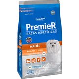 Ração Premier Pet Raças Específicas Maltês Adulto - 2,5 Kg