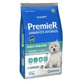 Ração Premier Pet Ambientes Internos Cães Adultos Frango E Salmão - 12 Kg