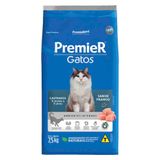 Ração Seca Premier Pet Ambientes Internos Frango 6 Meses A 6 Anos Para Gatos Castrados- 7,5 Kg