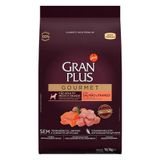 Ração Seca Granplus Gourmet Salmão &amp; Frango Para Cães Adultos Raças Médias E Grandes - 10,1 Kg