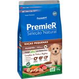 Ração Premier Pet Seleção Natural Frango Korin Com Batata Doce Cães Filhotes Raças Pequenas - 1 Kg