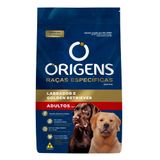 Ração Seca Origens Premium Especial Raças Específicas Para Cães Adultos Das Raças Labrador E Golden Retriever - 15 Kg