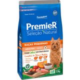 Ração Premier Pet Seleção Natural Frango Korin Com Chia &amp; Quinoa Cães Adultos Raças Pequenas - 2,5 Kg