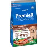 Ração Premier Pet Seleção Natural Frango Korin Com Batata Doce Cães Filhotes Raças Pequenas - 2,5 Kg