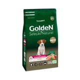 Ração Golden Seleção Natural Mini Bits Cães Filhotes Porte Pequeno Frango e Arroz 3kg