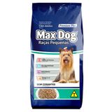 Ração Seca Max Dog Para Cães Adultos Raças Pequenas - 12 Kg