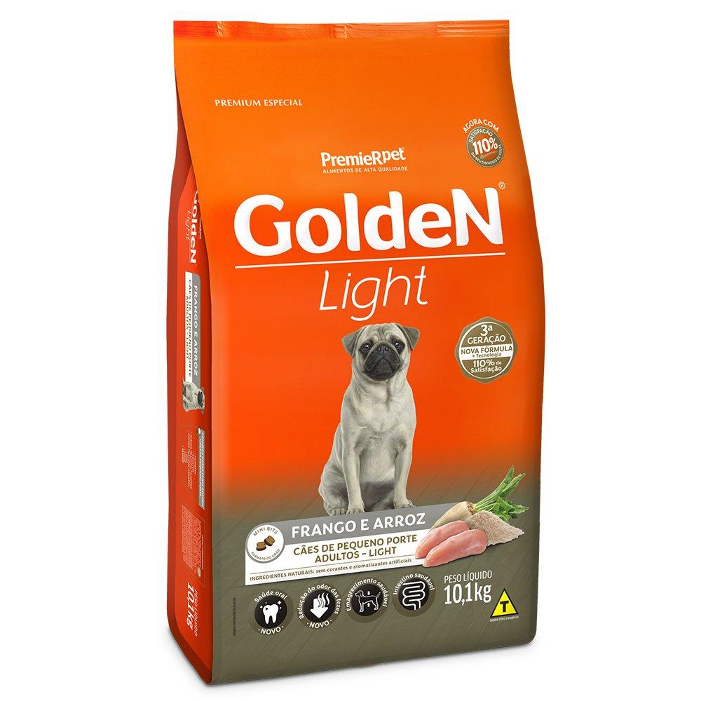 Ração Seca Premier Pet Golden Formula Cães Adultos Light Mini Bits Frango E Arroz - 10 Kg