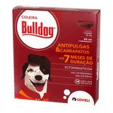 Coleira Anti Pulgas E Carrapatos Coveli Bulldog 7 Para Cães - 64 Cm