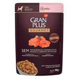 Ração Úmida Granplus Sachê Gourmet Salmão Para Cães Adultos - 100 G